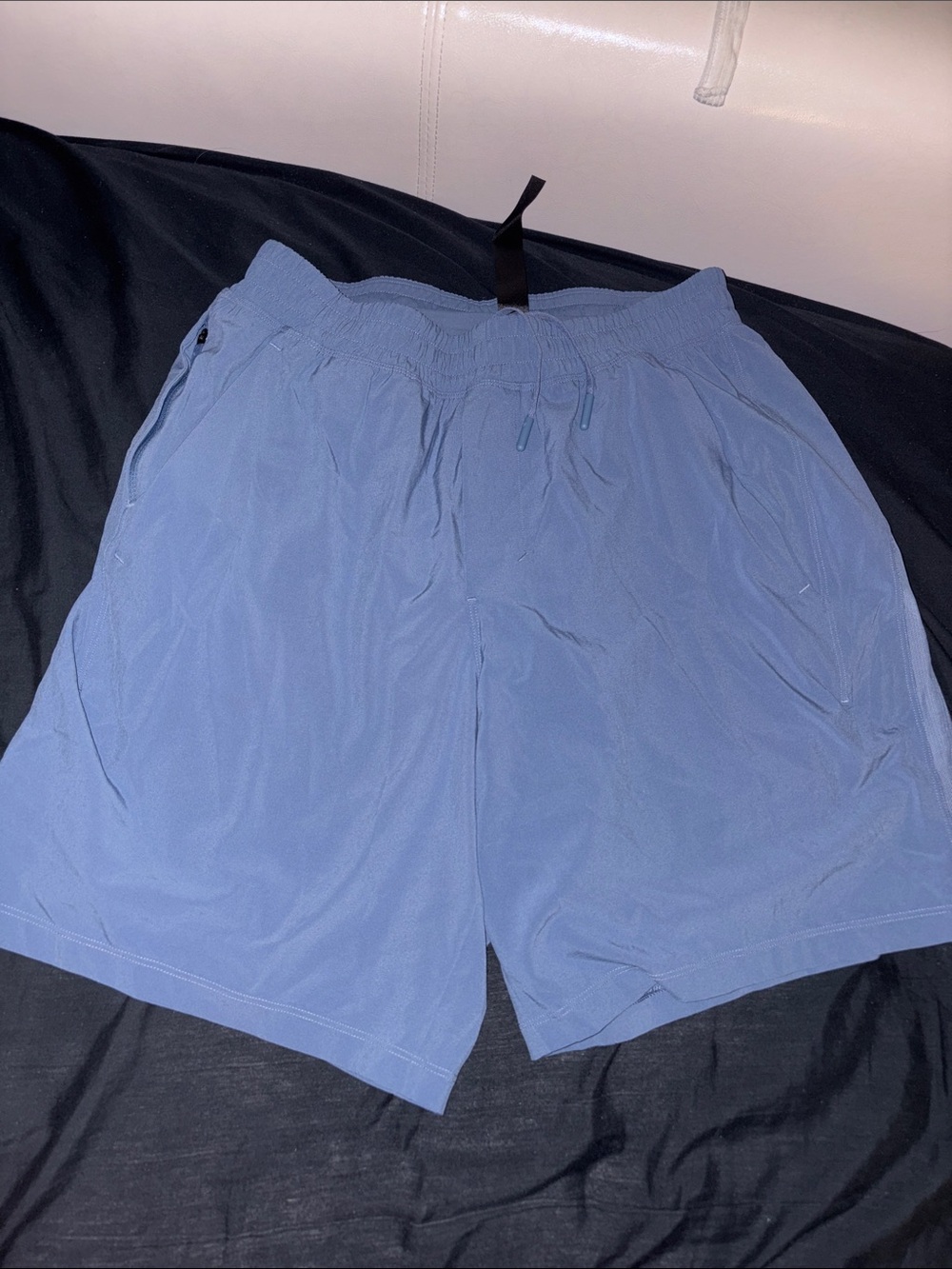Men's Lululemon Athletic Drawstring Shorts in Light Blue